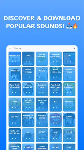 Custom Soundboard Maker app screen
