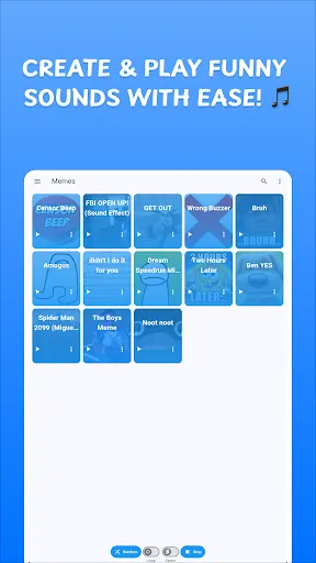 Custom Soundboard Maker app screen