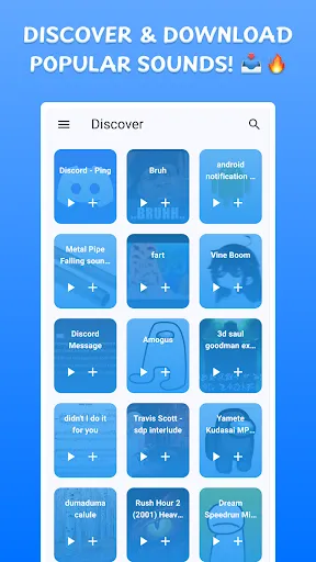 Custom Soundboard Maker app screen